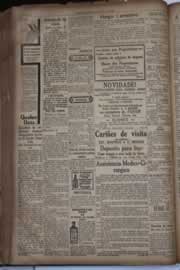 Página do jornal Correio do Ceará de setembro de 1931