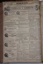 Página do jornal Correio do Ceará de setembro de 1931