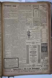 Página do jornal Correio do Ceará de setembro de 1931