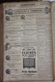 Página do jornal Correio do Ceará de setembro de 1931