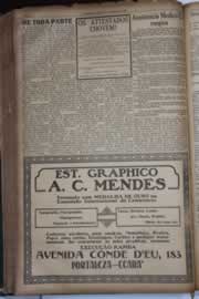 Página do jornal Correio do Ceará de setembro de 1931