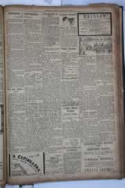 Página do jornal Correio do Ceará de setembro de 1931