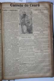 Página do jornal Correio do Ceará de setembro de 1931