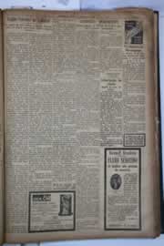 Página do jornal Correio do Ceará de setembro de 1931