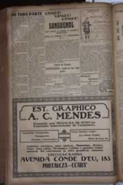Página do jornal Correio do Ceará de setembro de 1931