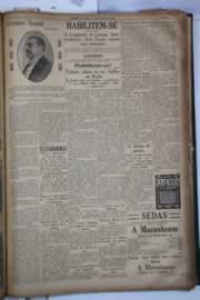 Página do jornal Correio do Ceará de setembro de 1931