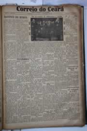 Página do jornal Correio do Ceará de setembro de 1931