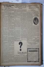 Página do jornal Correio do Ceará de setembro de 1931
