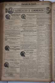 Página do jornal Correio do Ceará de setembro de 1931