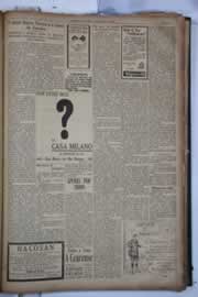 Página do jornal Correio do Ceará de setembro de 1931