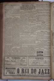 Página do jornal Correio do Ceará de setembro de 1931