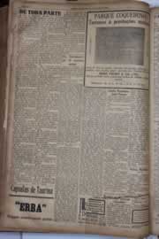 Página do jornal Correio do Ceará de setembro de 1931