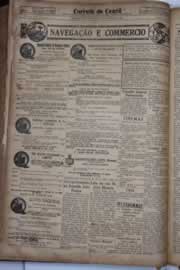 Página do jornal Correio do Ceará de setembro de 1931