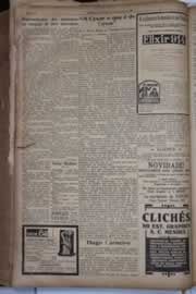 Página do jornal Correio do Ceará de setembro de 1931