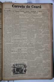 Página do jornal Correio do Ceará de setembro de 1931