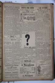 Página do jornal Correio do Ceará de setembro de 1931