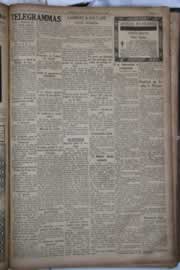 Página do jornal Correio do Ceará de setembro de 1931