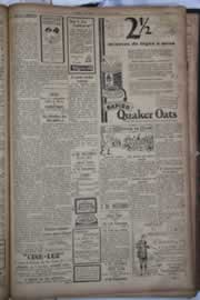 Página do jornal Correio do Ceará de setembro de 1931