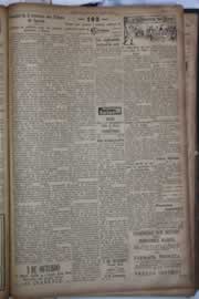 Página do jornal Correio do Ceará de setembro de 1931