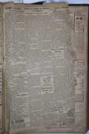 Página do jornal Correio do Ceará de setembro de 1931