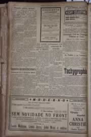 Página do jornal Correio do Ceará de outubro de 1931