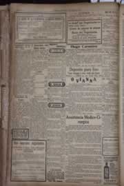 Página do jornal Correio do Ceará de outubro de 1931