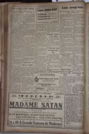Página do jornal Correio do Ceará de outubro de 1931