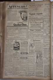 Página do jornal Correio do Ceará de outubro de 1931