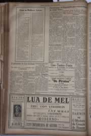 Página do jornal Correio do Ceará de outubro de 1931