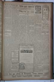 Página do jornal Correio do Ceará de outubro de 1931