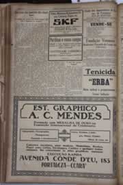 Página do jornal Correio do Ceará de outubro de 1931