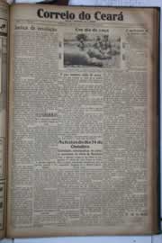 Página do jornal Correio do Ceará de outubro de 1931