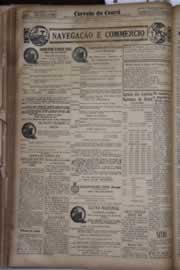 Página do jornal Correio do Ceará de outubro de 1931