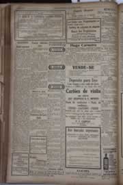 Página do jornal Correio do Ceará de outubro de 1931