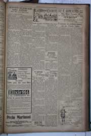 Página do jornal Correio do Ceará de outubro de 1931