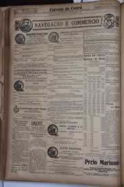 Página do jornal Correio do Ceará de outubro de 1931