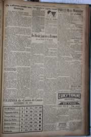 Página do jornal Correio do Ceará de outubro de 1931