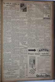 Página do jornal Correio do Ceará de novembro de 1931