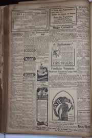Página do jornal Correio do Ceará de novembro de 1931