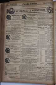 Página do jornal Correio do Ceará de novembro de 1931