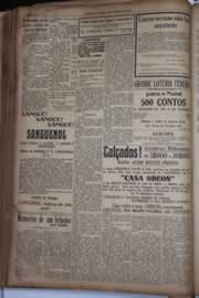Página do jornal Correio do Ceará de novembro de 1931