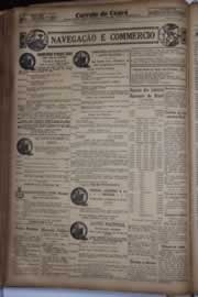 Página do jornal Correio do Ceará de novembro de 1931