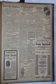 Página do jornal Correio do Ceará de dezembro de 1931