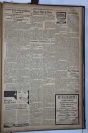 Página do jornal Correio do Ceará de dezembro de 1931