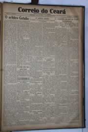 Página do jornal Correio do Ceará de dezembro de 1931