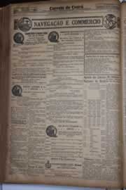 Página do jornal Correio do Ceará de dezembro de 1931