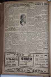 Página do jornal Correio do Ceará de dezembro de 1931