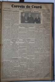 Página do jornal Correio do Ceará de dezembro de 1931