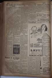 Página do jornal Correio do Ceará de dezembro de 1931