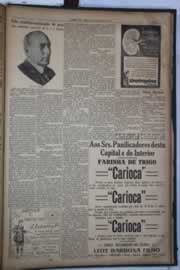 Página do jornal Correio do Ceará de dezembro de 1931